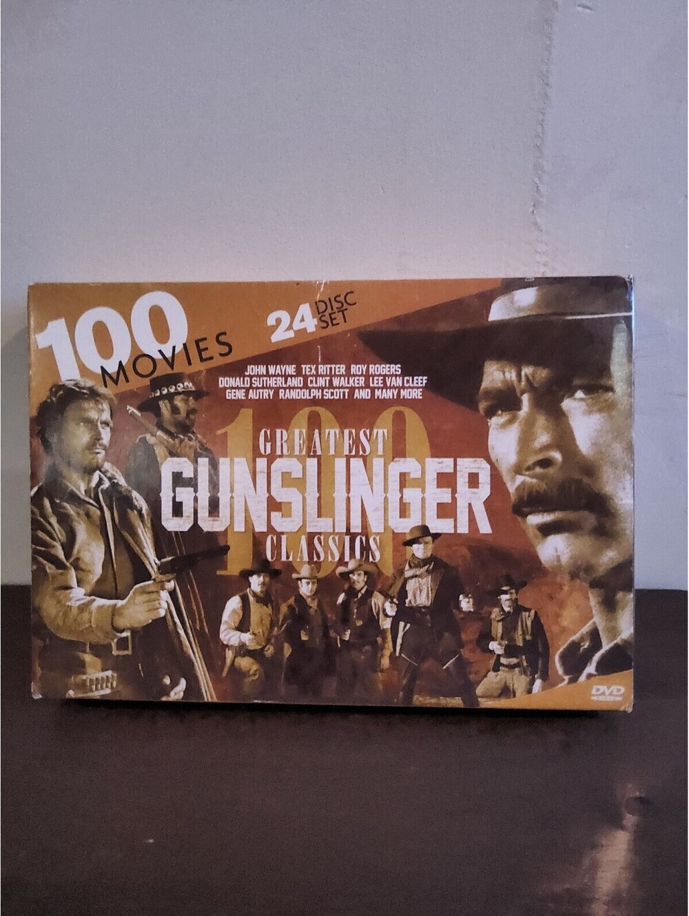 100 Greatest Gunslinger Classics 100 Movies 24 DVD Set Westerns John Wayne